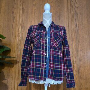 Only Plaid Flannel Shirt